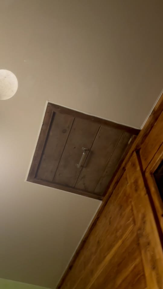 A hook for hanging a lamp on the ceiling for "Bema"