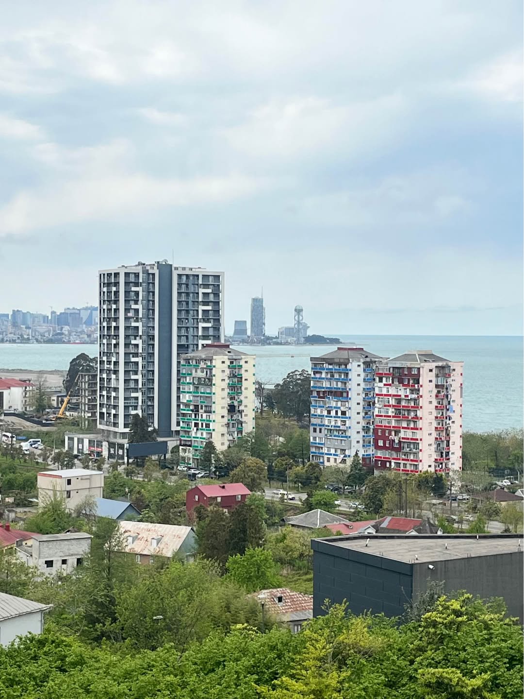 567 m2 land plot, sea view, Gantiadi