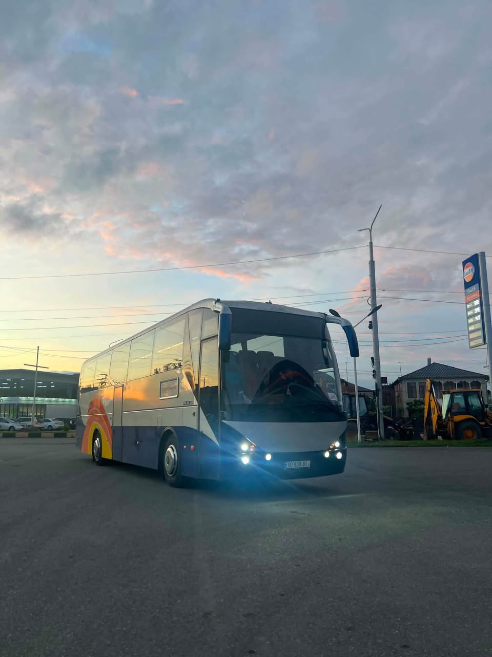 A 55-seat comfortable bus is available for excursions