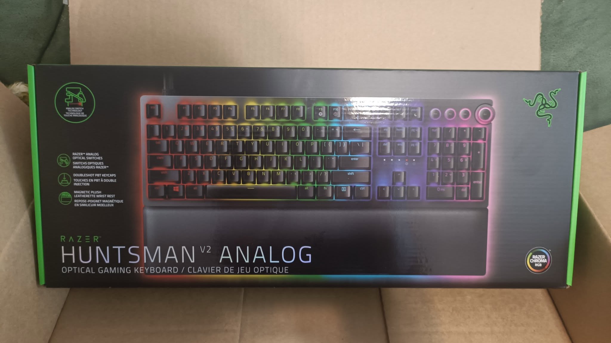 Razer Huntsman V2 Analog Gaming Keyboard:
