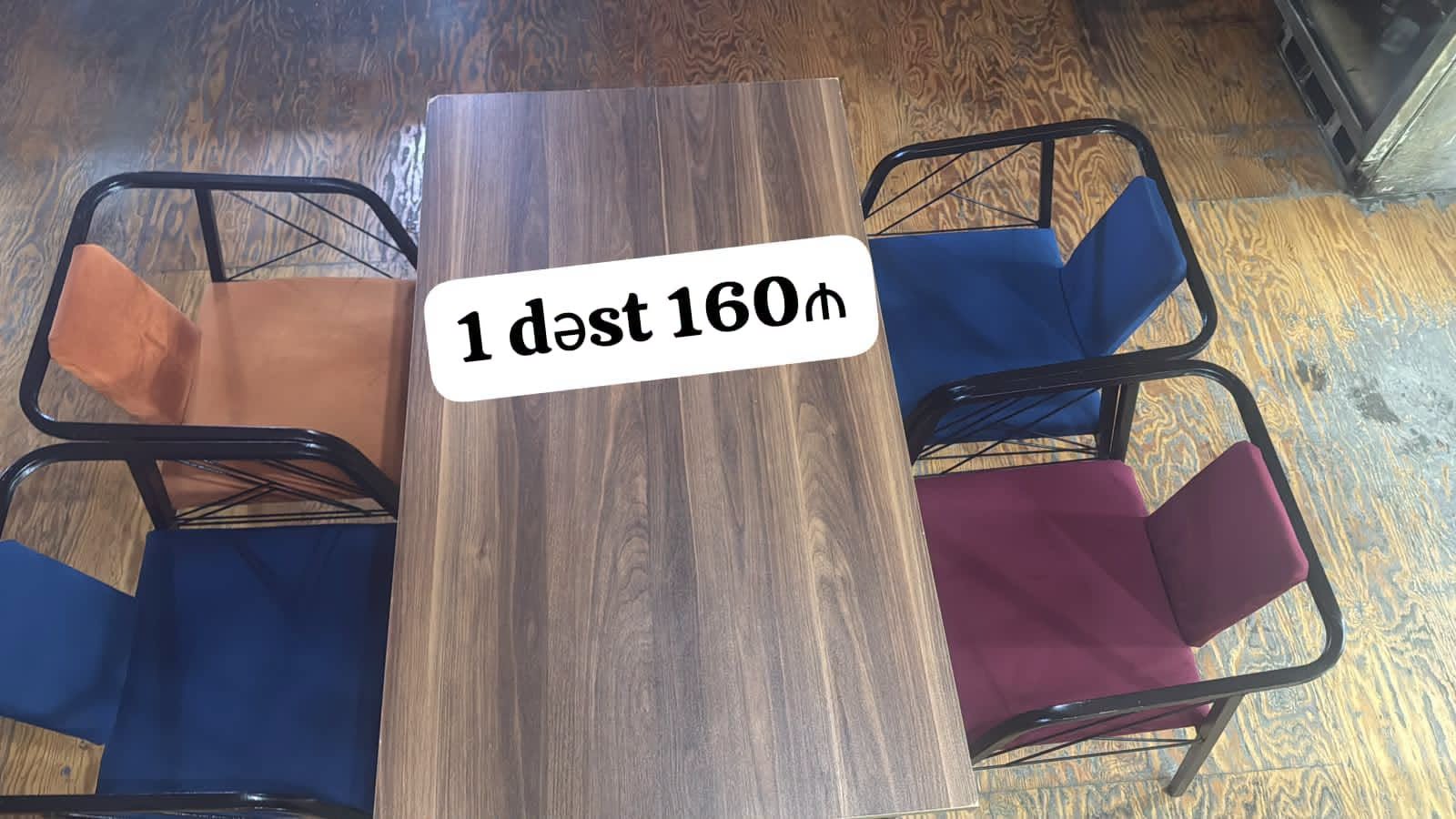 Restoran üçün masa dəsti, 1 dəst