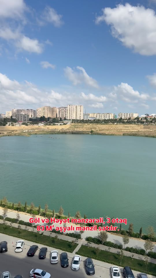3-комнатная квартира продается, Баку