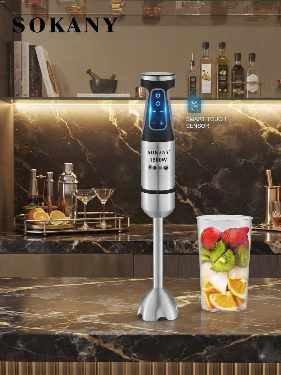 Size modern bir el blenderi SOKANY (1500W) tanıtıyoruz